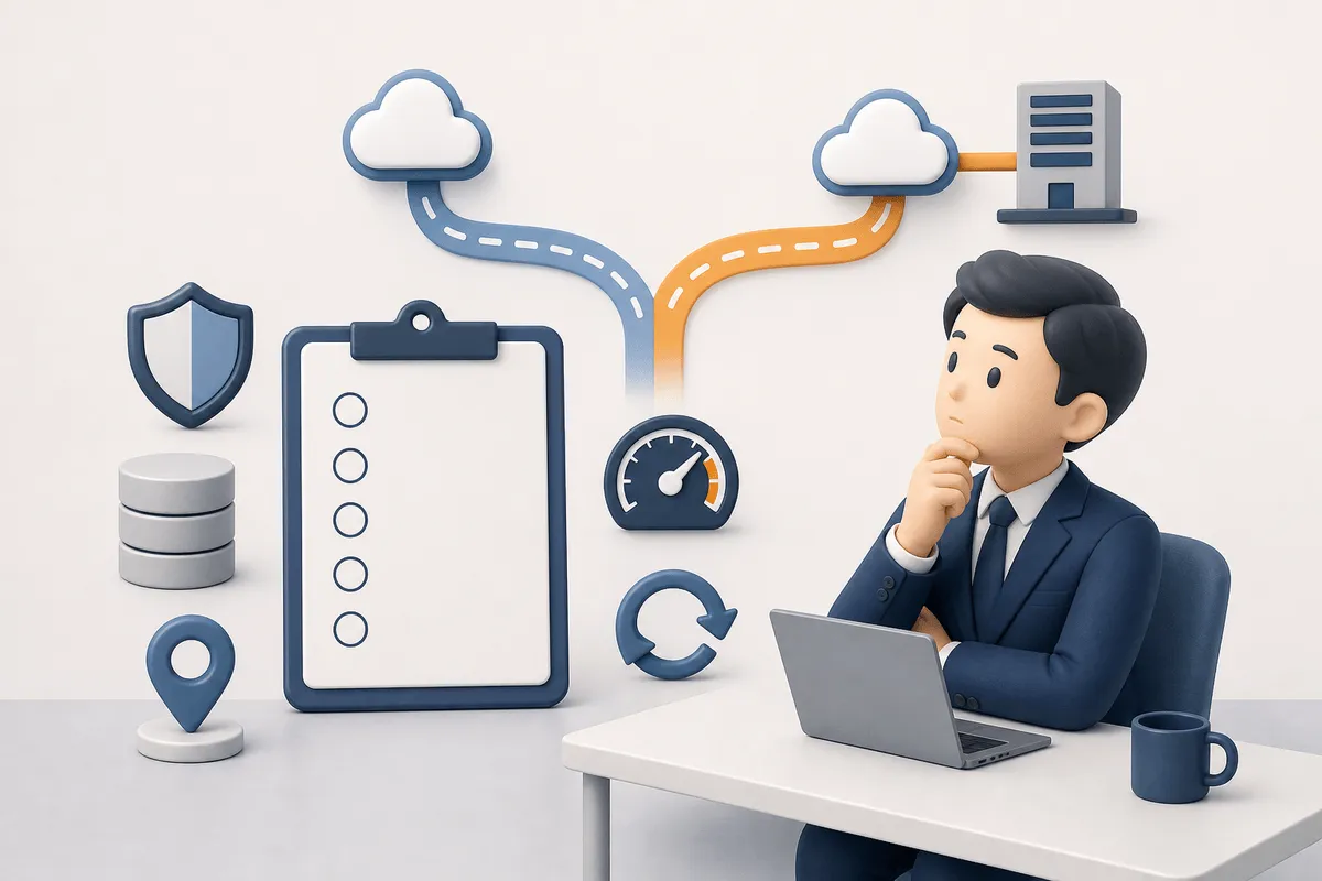 5つの確認項目を見ながらCloudflare単独と併用構成を選ぶ担当者