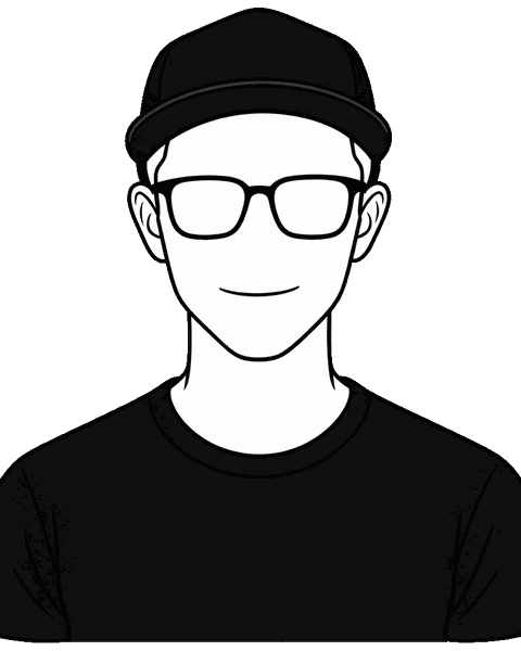 代表取締役 畑 功久の似顔絵